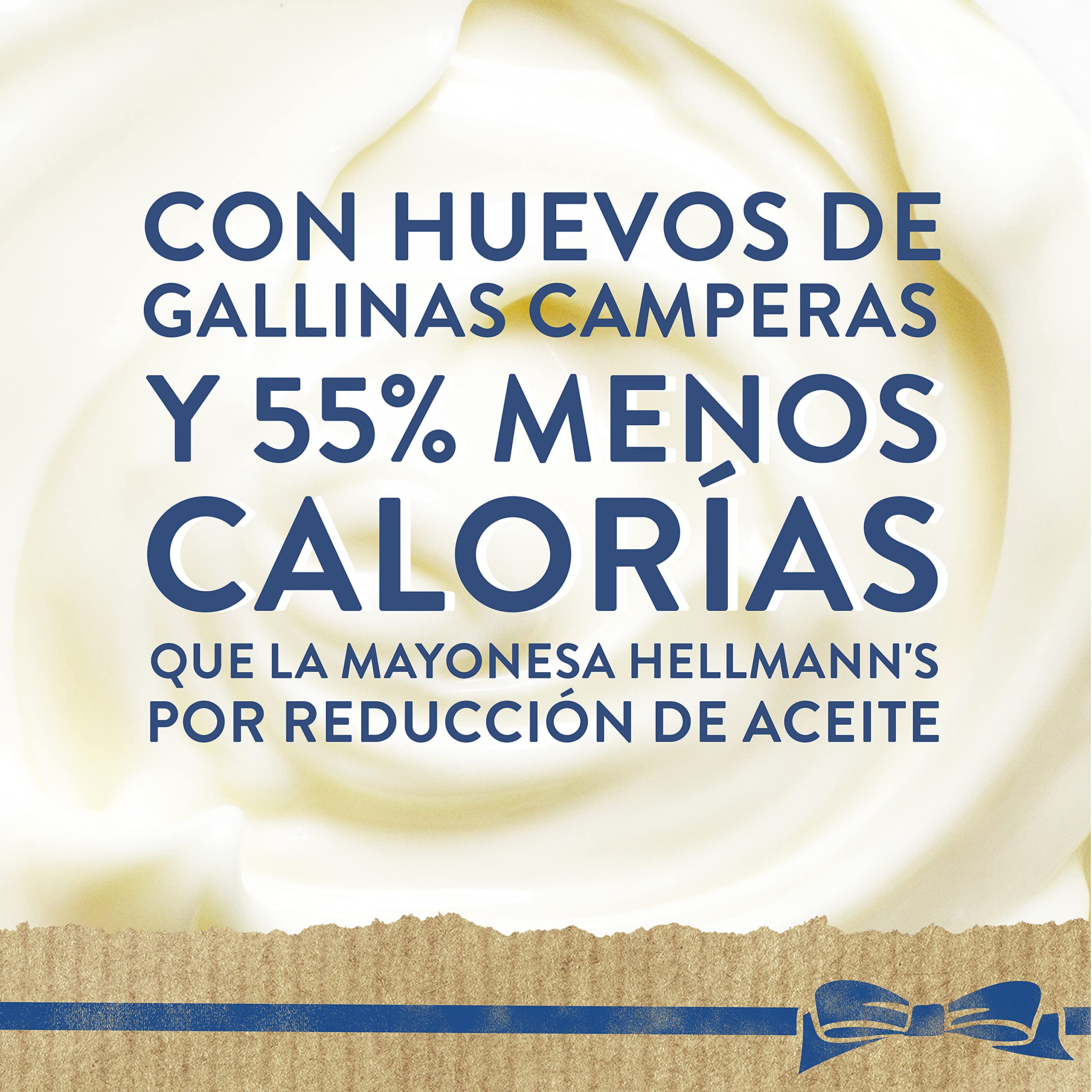 Hellmann's Salsa Light en Tarro 430ml - Pack de 12