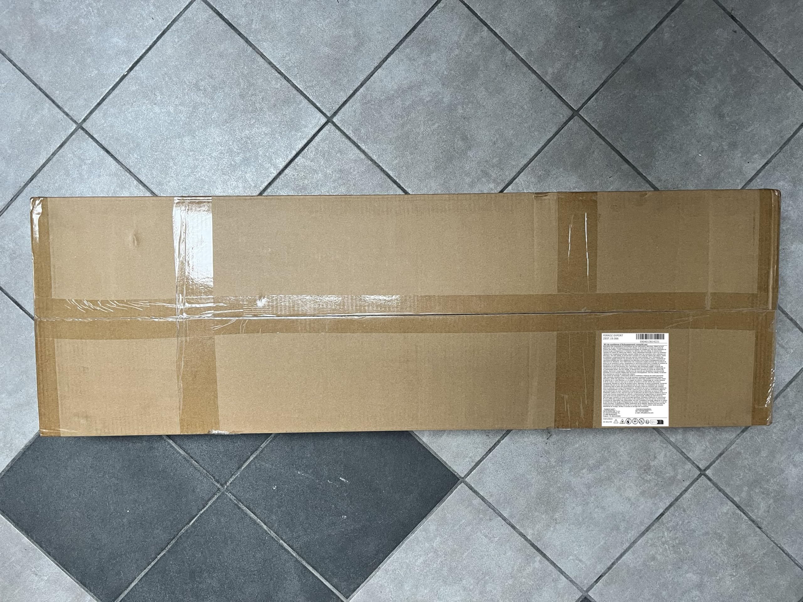 Ferroz Export Ersatz für Mitteschalldämpfer für Chevrolet Aveo Schrägheck Stufenheck T300 1.2 1.4 Auspuff