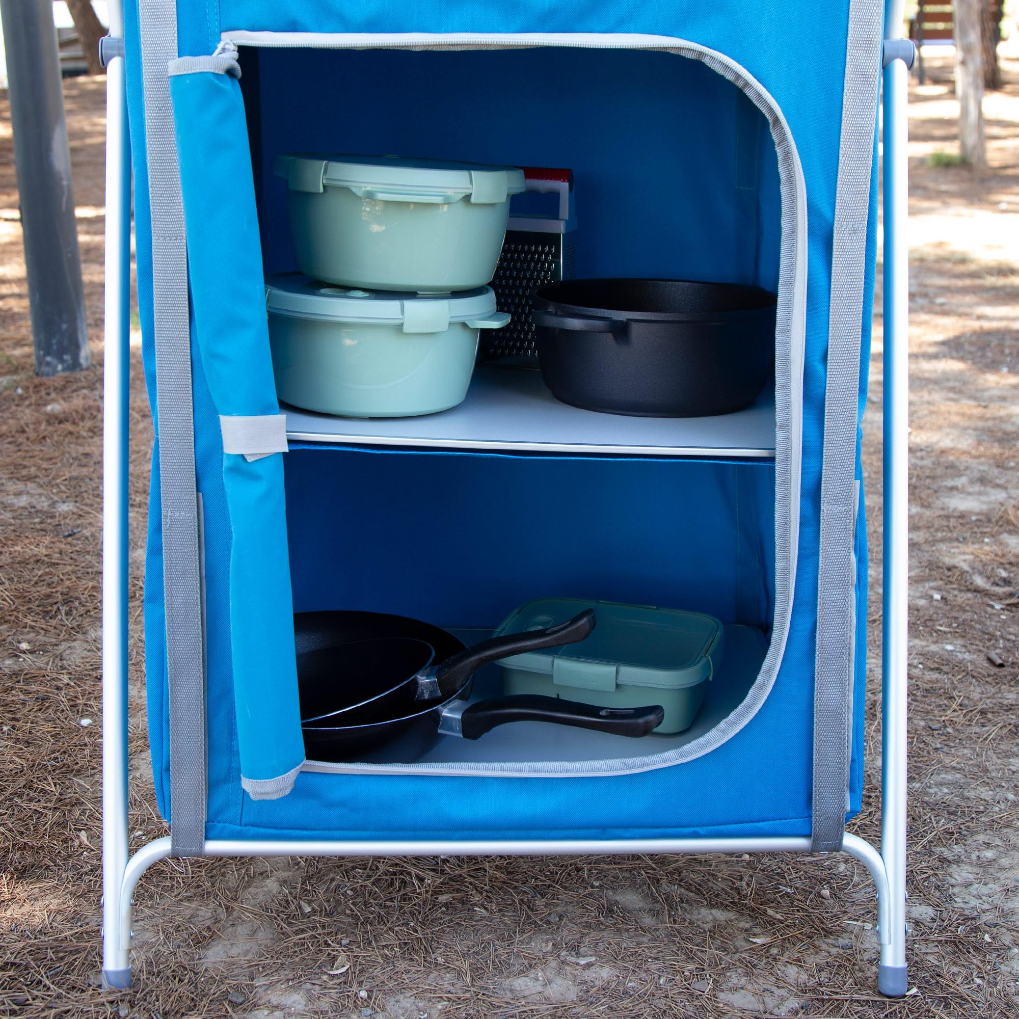 Aktive Cuisine Camping Aluminium et Textile