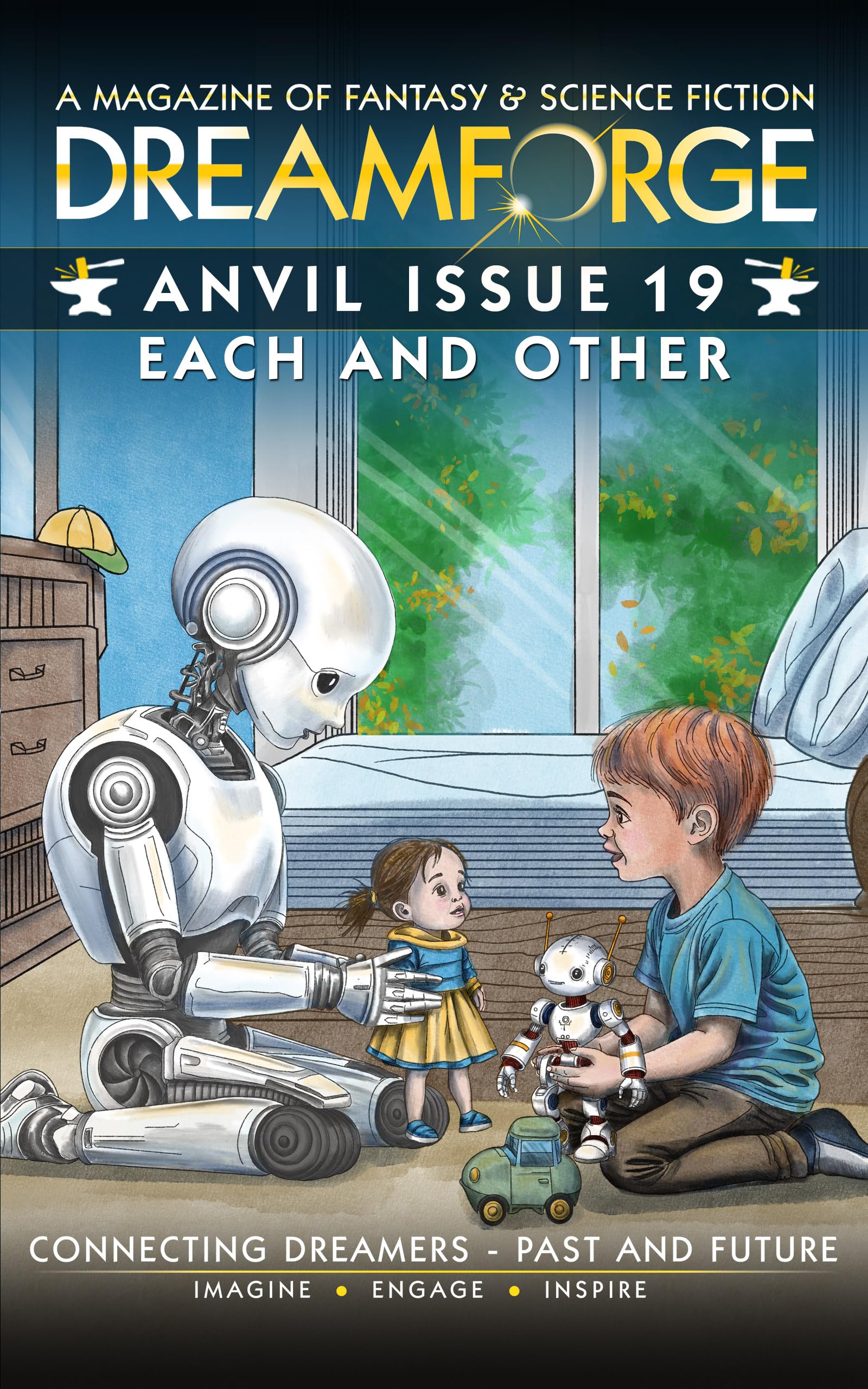 Cover of DreamForge Anvil, March 2025