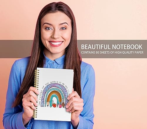 Miniatura 2 de Cuaderno para profesores, diario para profesores, regalos para profesores, 5.5 x 8.3 pulgadas