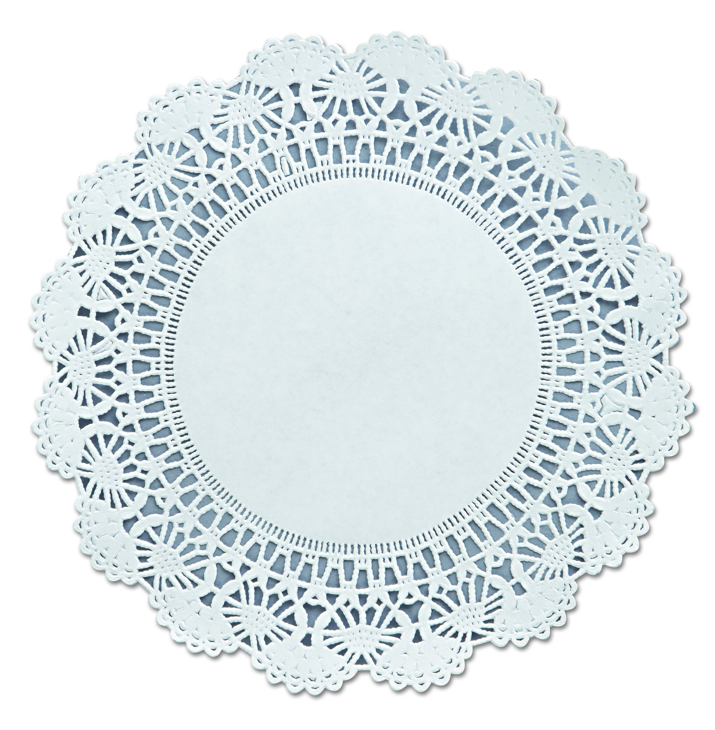 Hoffmaster Cambridge Lace Doilies, Round, 8", White, 1,000/carton