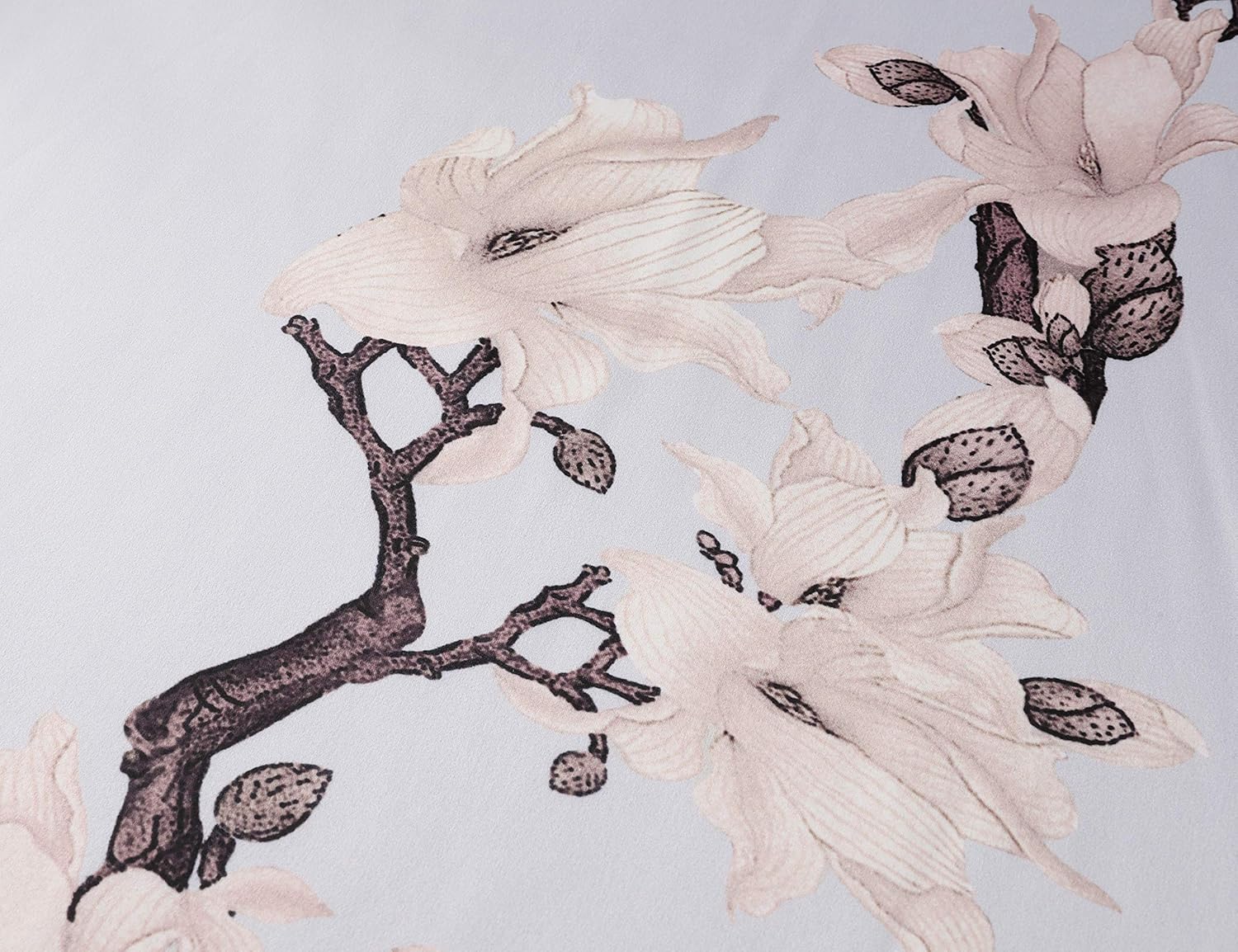 BABEYOND Kimono Robe Cover up Short Satin Floral Silky Kimono Blouse Loose Bachelorette Party Robe - Image 3