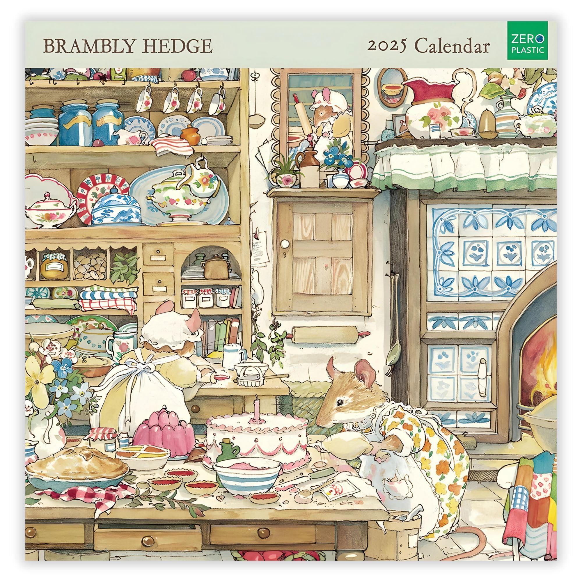 Museums & Galleries Brambly Hedge 2025 Calendar - Month to Month View Wall Calendar UK - 2025 Wall Planner and Personal Organiser for Home and Family