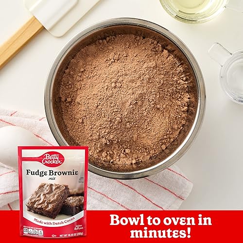 Vista 100 de Betty Crocker Delights Supreme Original Brownie Mix, 16 oz.
