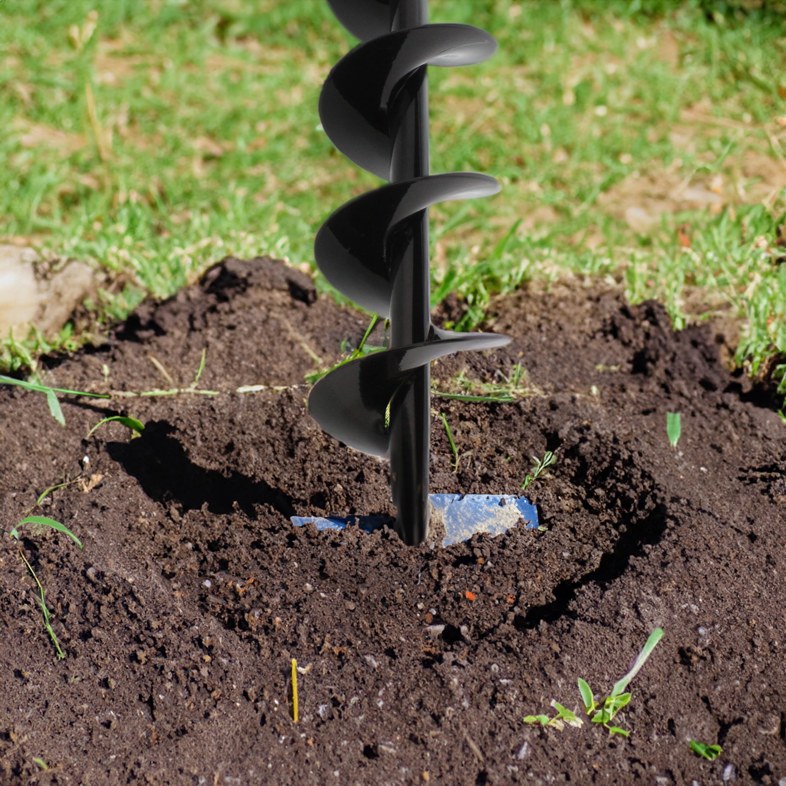 ZJT Jardinera De Pera, Taladro De Caracol, Taladro De Jardín, Broca De Tierra Para Taladro, 10
