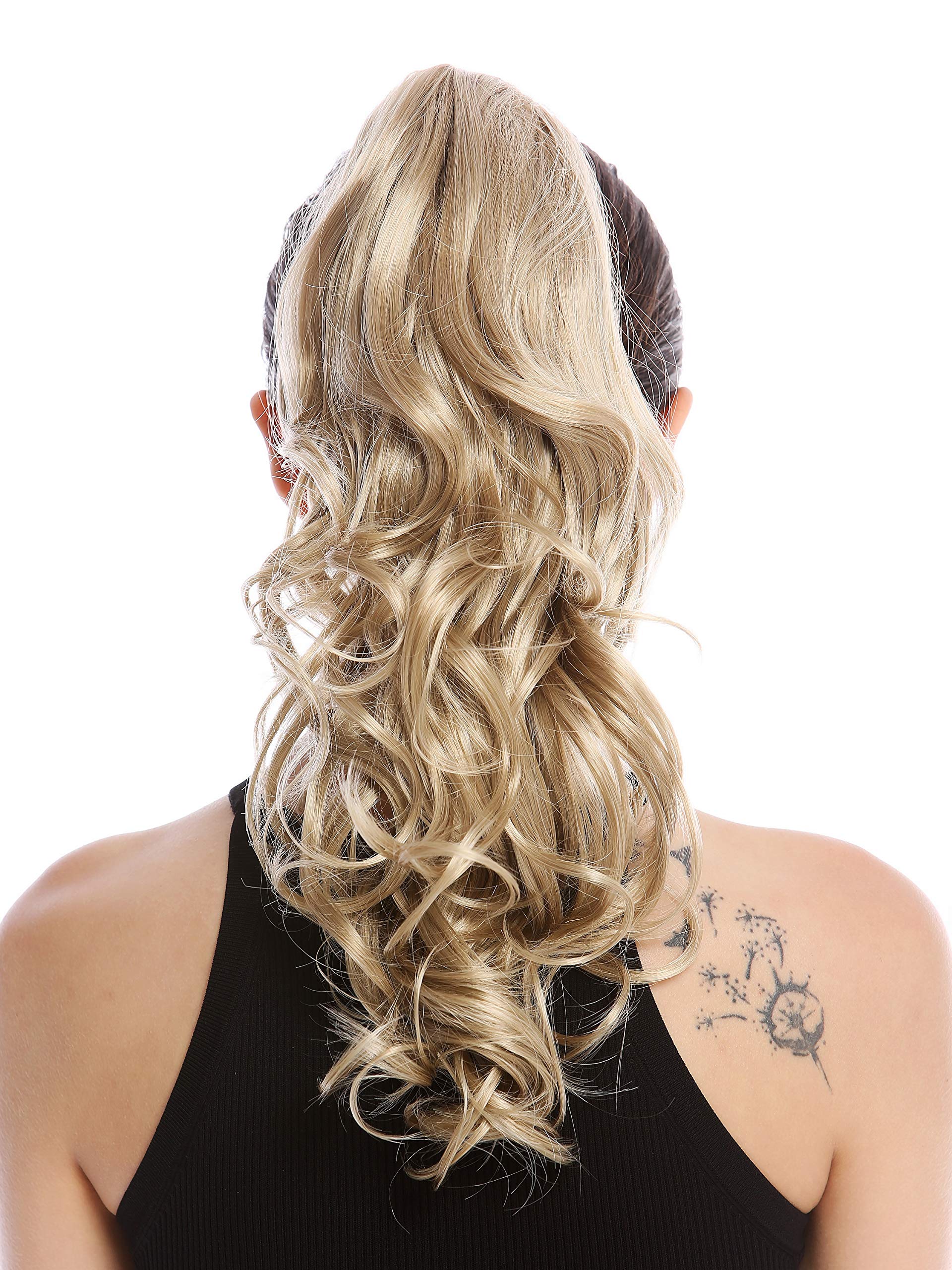 WIG ME UP - N399-V-4 Ponytail Hairpiece Extensions long slightly curled defined curls dark brown 17inch, Dark brown (4), 17 inch - Image 2