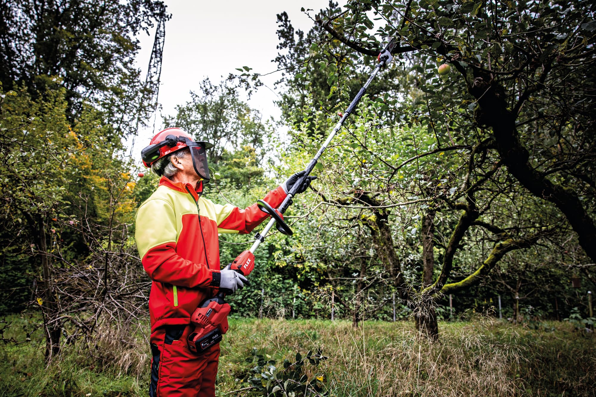 Flex Hochentaster-Vorsatz GPS-A (inklusive 80 cm Verlängerung, mit 25 cm Schwert, mit automatischem Schmiersystem) 532887