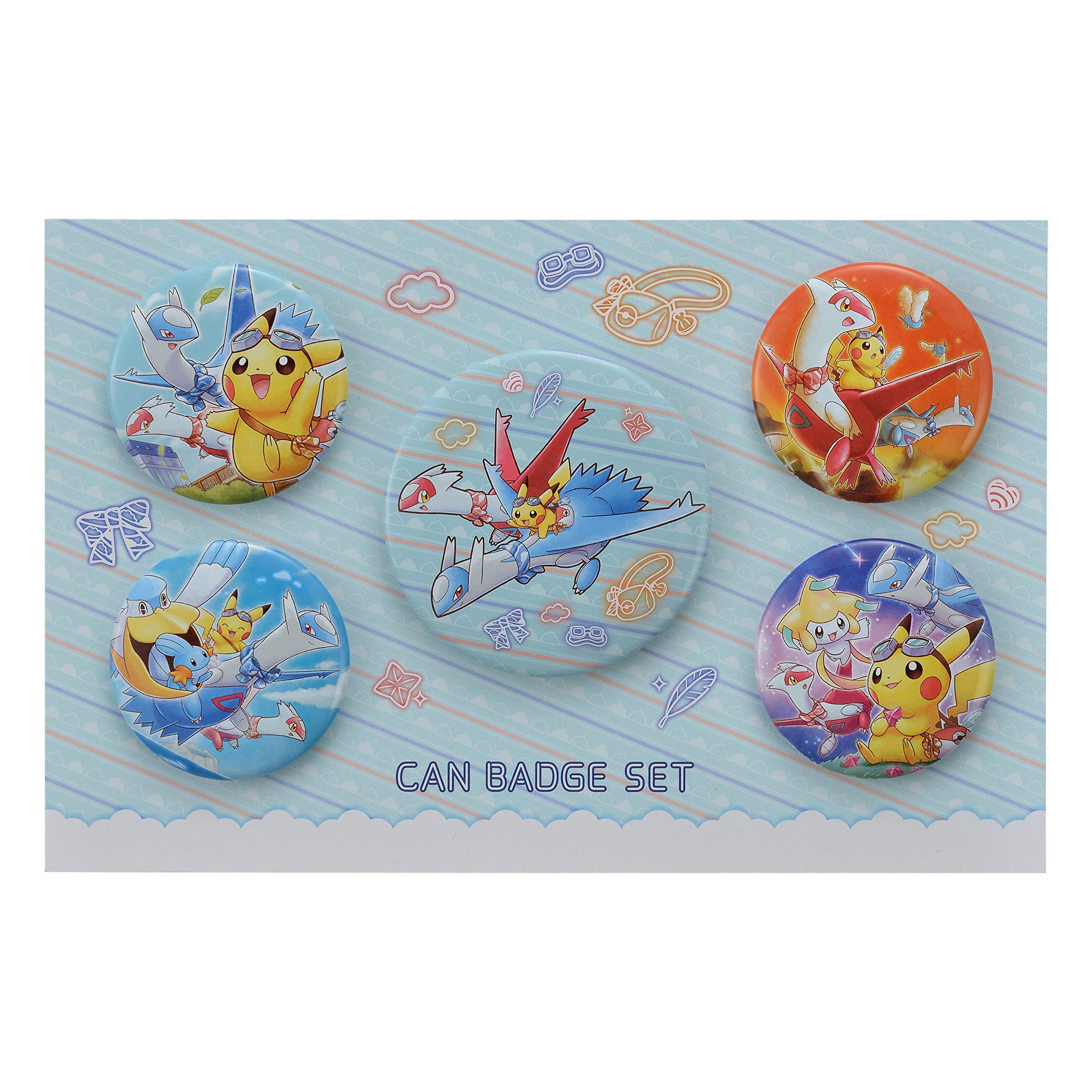 Amazon | ポケモンセンターオリジナル 缶バッジセット ラティアス 