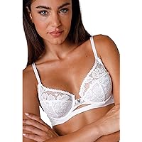 Lovable Reggiseno con Ferretto in Pizzo Riciclato e Tulle, Coppe Taglio a 3
