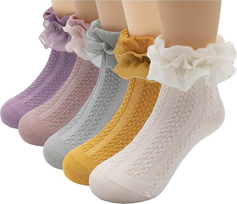 little girl ruffle socks