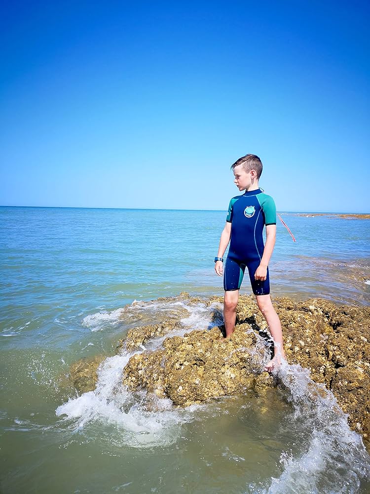 Amazon.com: ​5mm Kids Wetsuit for Toddlers to Age 10 - Extra