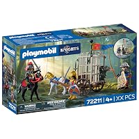 PLAYMOBIL | Knights | Rapimento del drago | Carrozza con gabbia