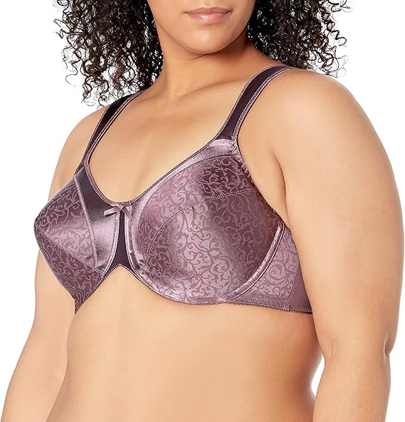 Curve Muse Reggiseno Con Ferretto Sfoderato Minimizer Da Donna Con Ricamo In Pizzo Confezione Da 2 Grigio Nudo 6f 113228963 - Foto 11
