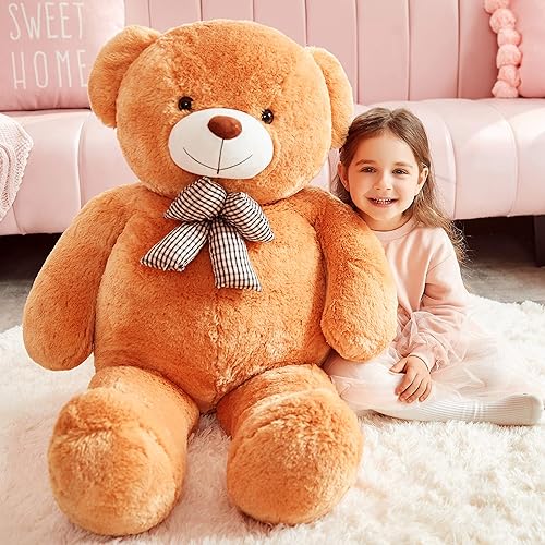 Miniatura 4 de IKASA Oso de peluche gigante (marrón, 47 pulgadas)