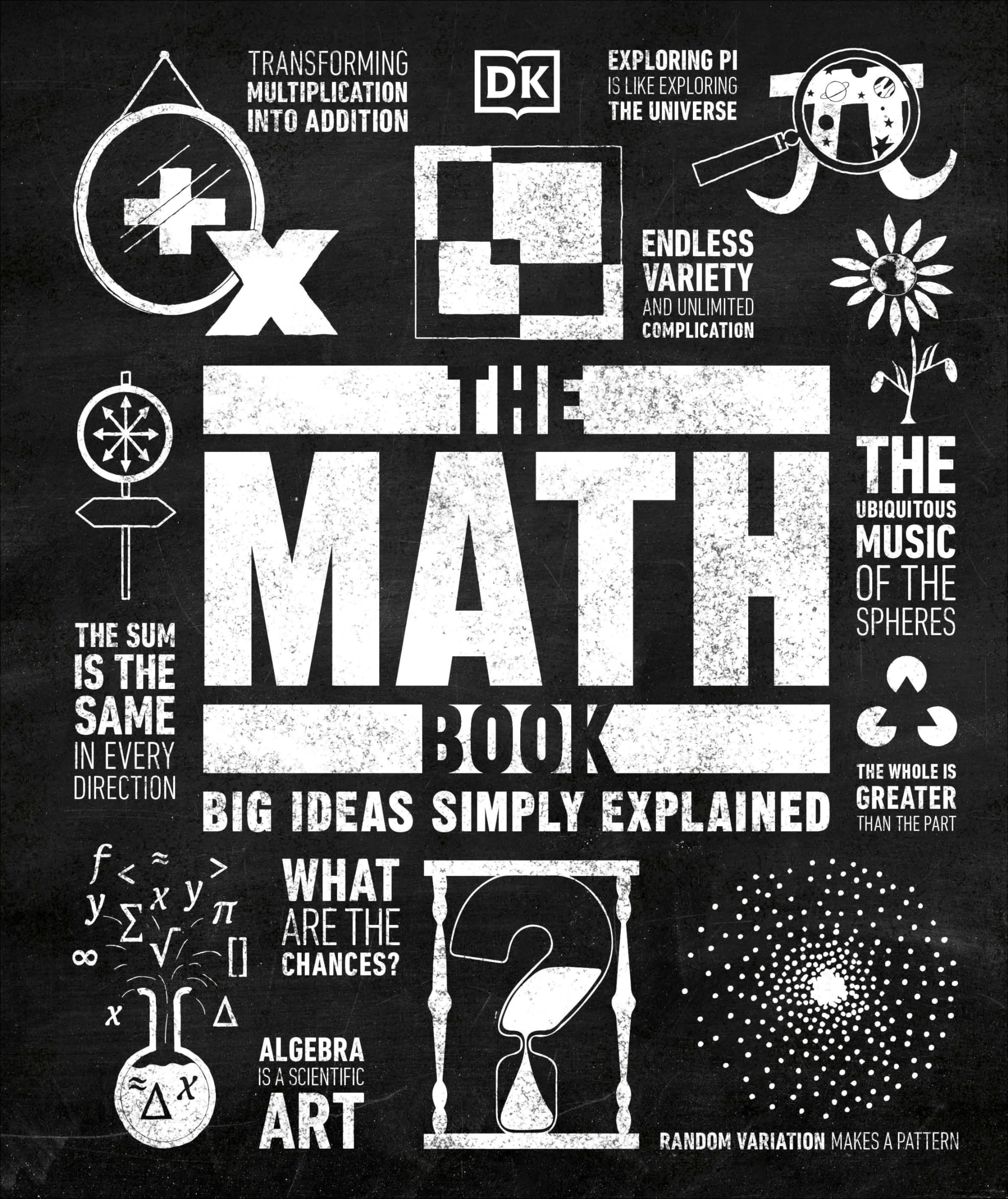 The Math Book: Big Ideas Simply Explained Hardcover – Big Book, 3 September 2019