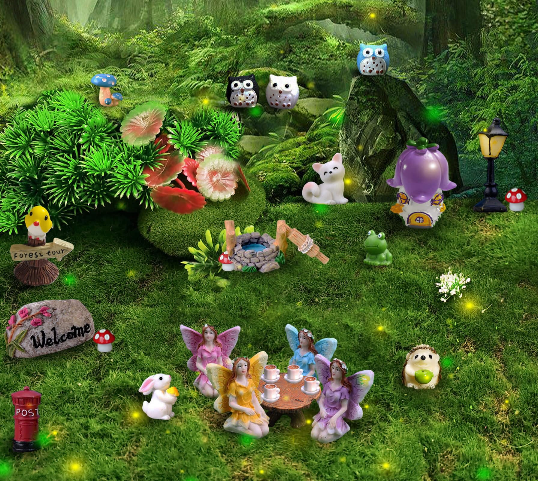 Amazon.co.jp: CasaTena フェアリーガーデンキット 27ピース