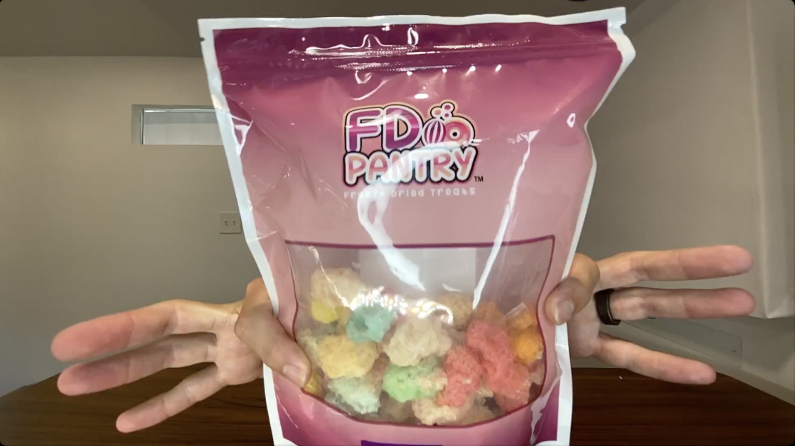 Taste Test FDPantry Freeze Dried Gummy Bears Crunchy Candy