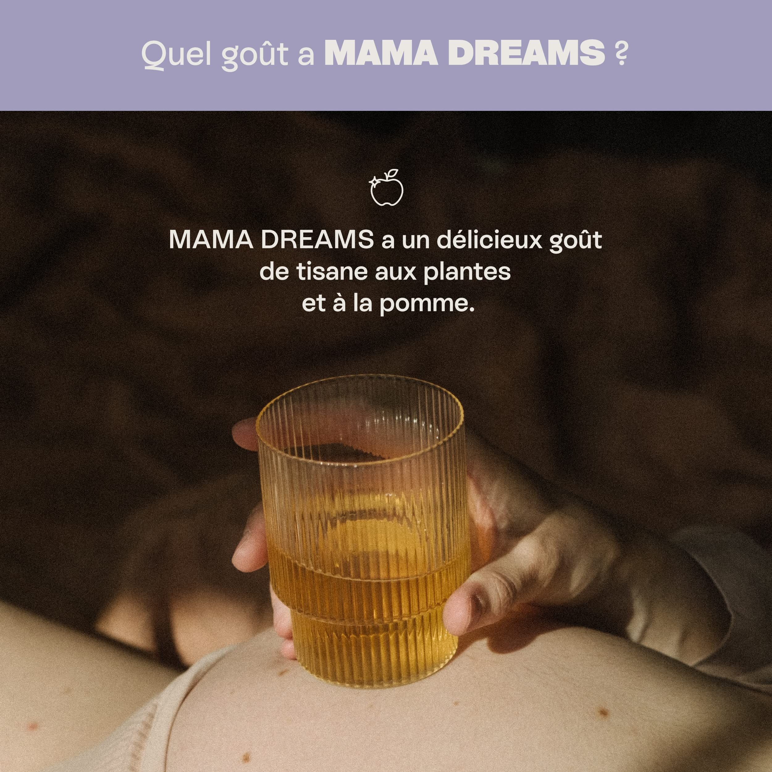 Jolly mama! Mama Dreams | Complément Alimentaire Sommeil | Plantes, Glycine, Mélisse, Camomille | Sans Mélatonine | Compatible Grossesse et Allaitement | Cure 1 Cycle, 20 Ampoules