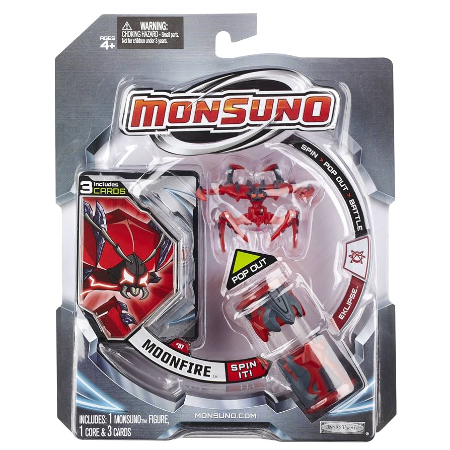 Monsuno Core 1-Pack - Wave #1 - Eklipse/Moonfire : Amazon.sg