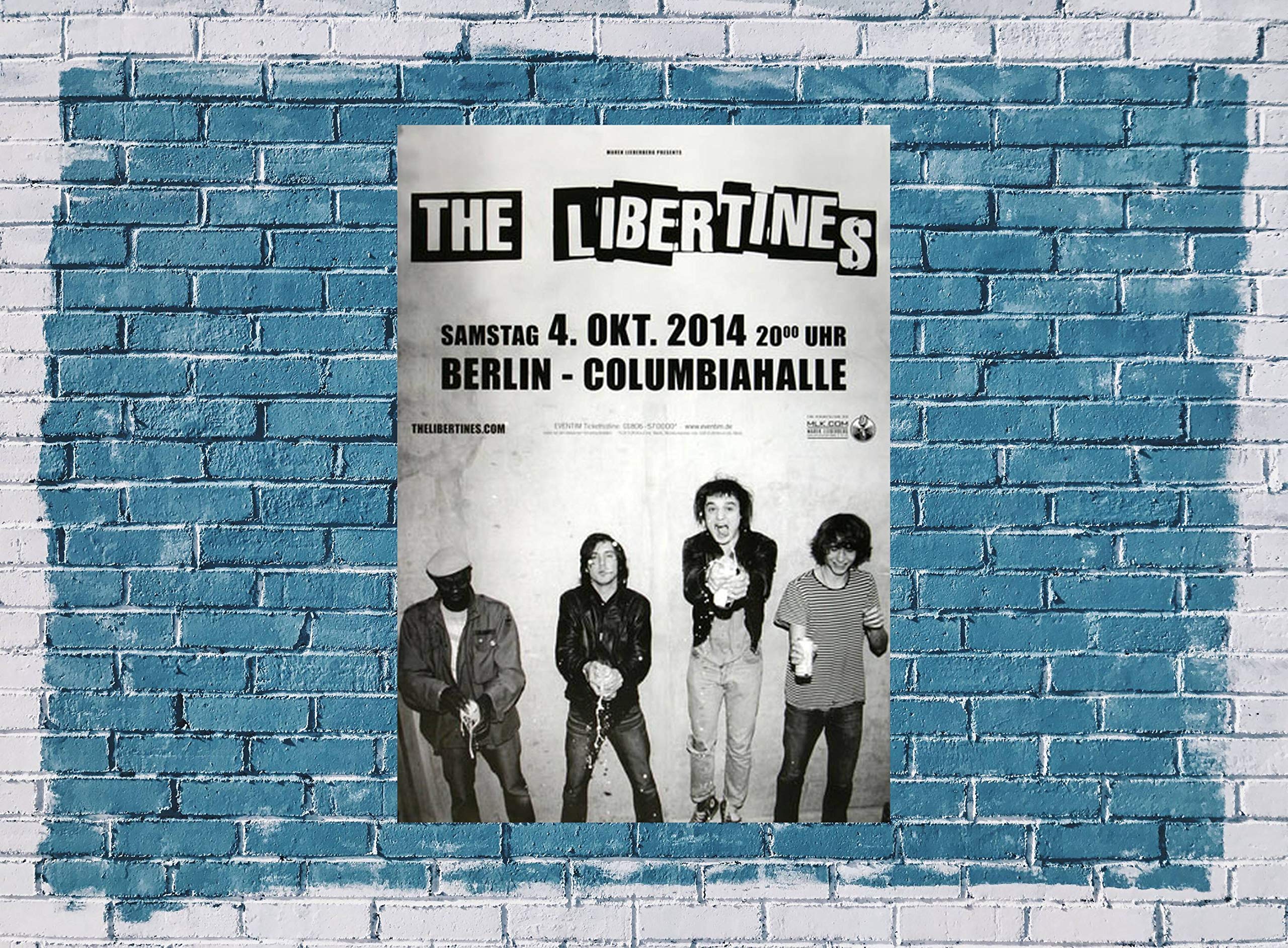 The Libertines - Time For Heros Ber 2014 - Concert Poster Plakat