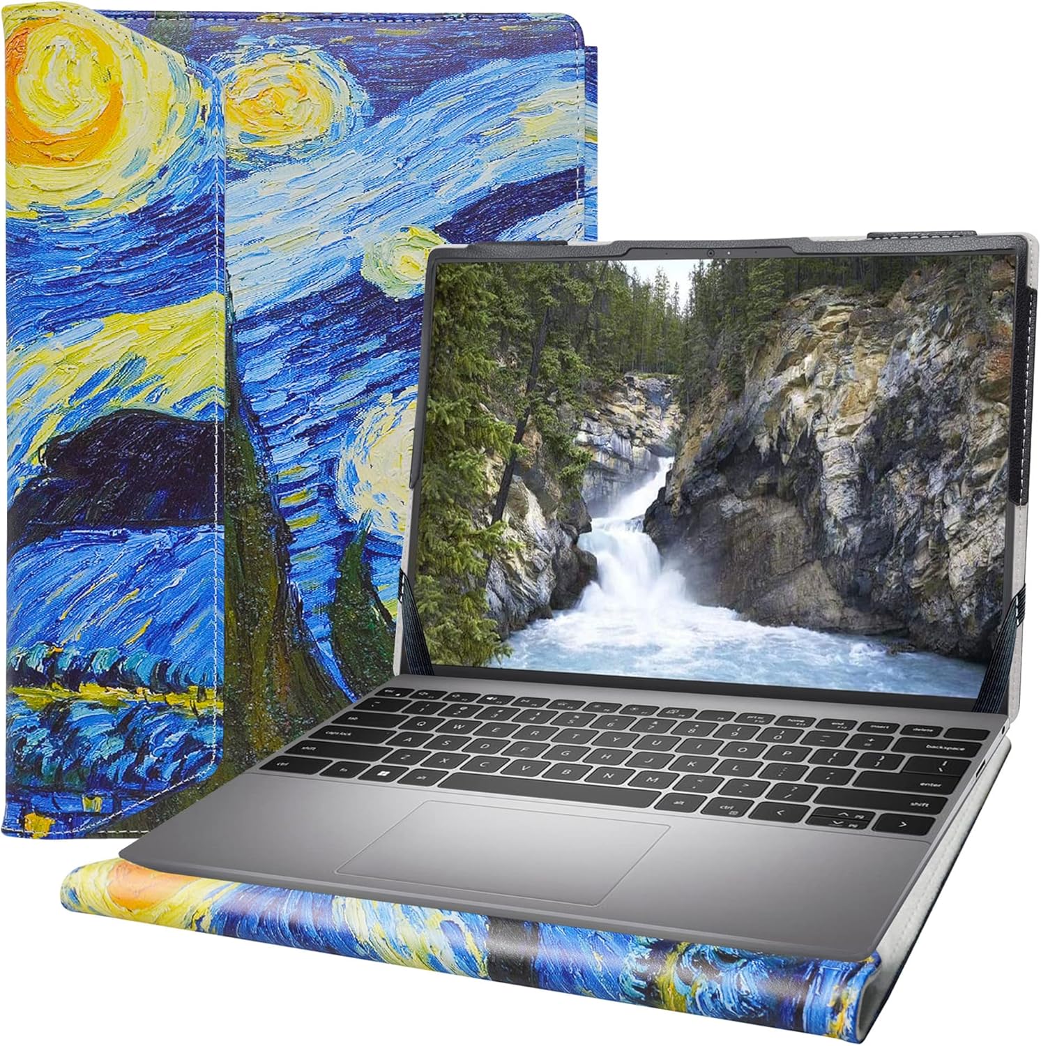 Alapmk Protective Case for Dell Inspiron 13 5330 5320 5310/Vostro 5320 5310/Latitude 7340 7350/Latitude 7340 7350 2-in-1 13.3",Case for HP OmniBook 7 Aero 13 13-bgXXXX/EliteBook 635 Aero G11,Starry