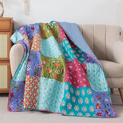 SLPR All is Bright 50" x 60" Quilted Throw Blanket,
