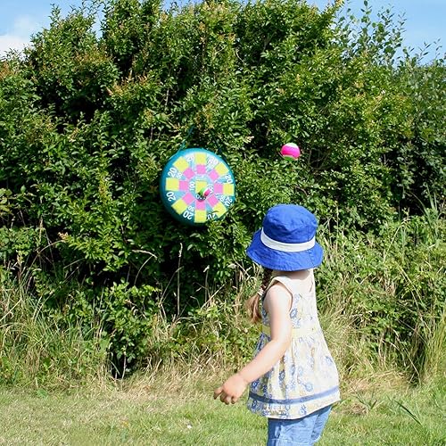 Miniatura 6 de Toysmith Get fuera Go Dart Juego de Pelota de neón embalaje puede variar