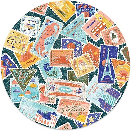 Miniatura 2 de Lantern Press Mini rompecabezas para adultos, bien viajados