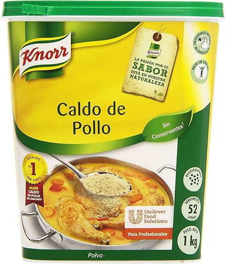 Caldo de Pollo Deshidratado Knorr en Polvo - 1 kg