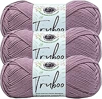 Vista 56 de (1 Madeja) Lion Brand Yarn Truboo Yarn, Aguamarina