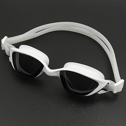 Miniatura 6 de Correas de repuesto universales para gafas de natación, banda de silicona para máscara de buceo (blanco, 2 unidades)