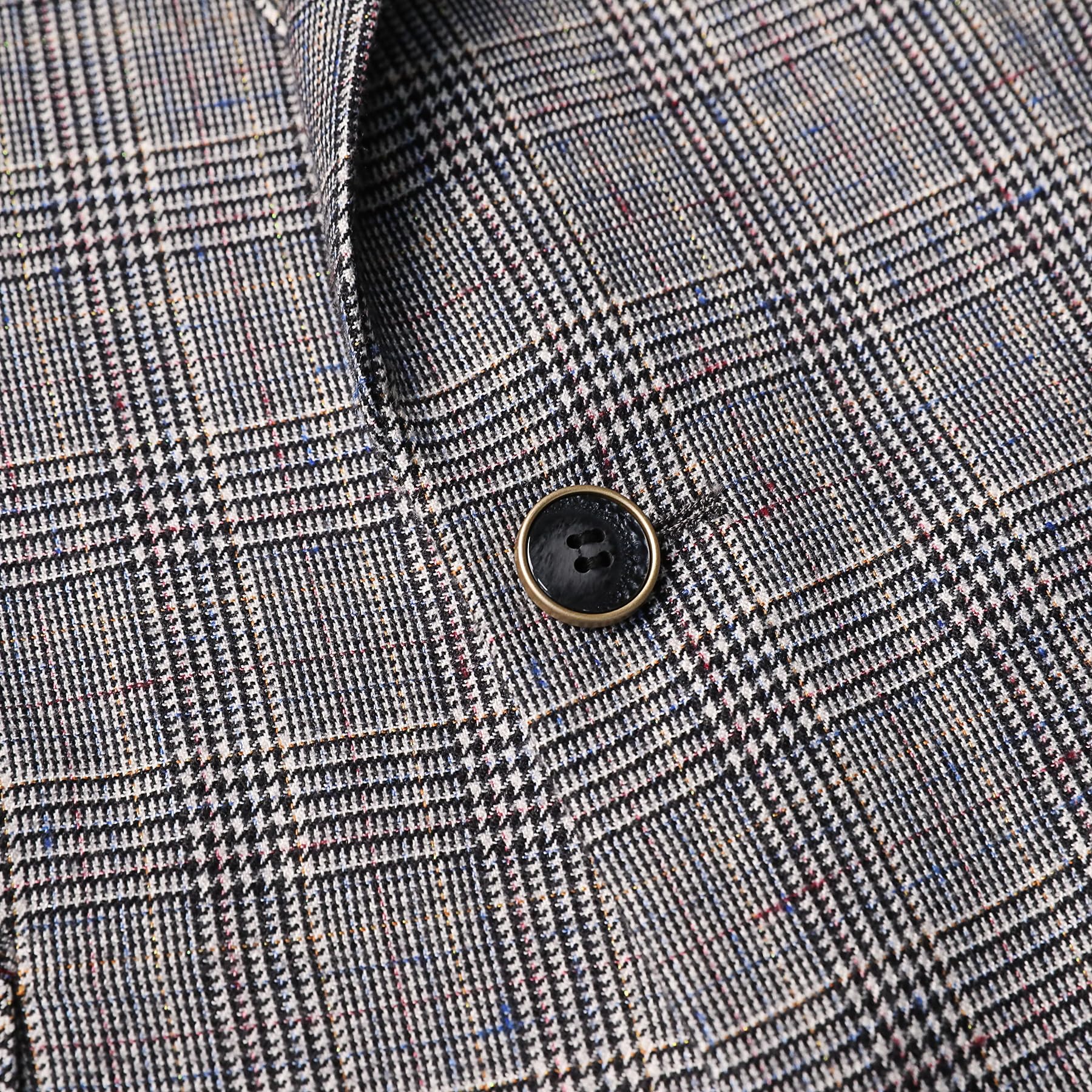 Allthemen Abiti da Uomo 2 Pezzi Plaid Suit Eleganti Blazer Pantaloni Business Casual Giacche per Matrimonio d'Affari