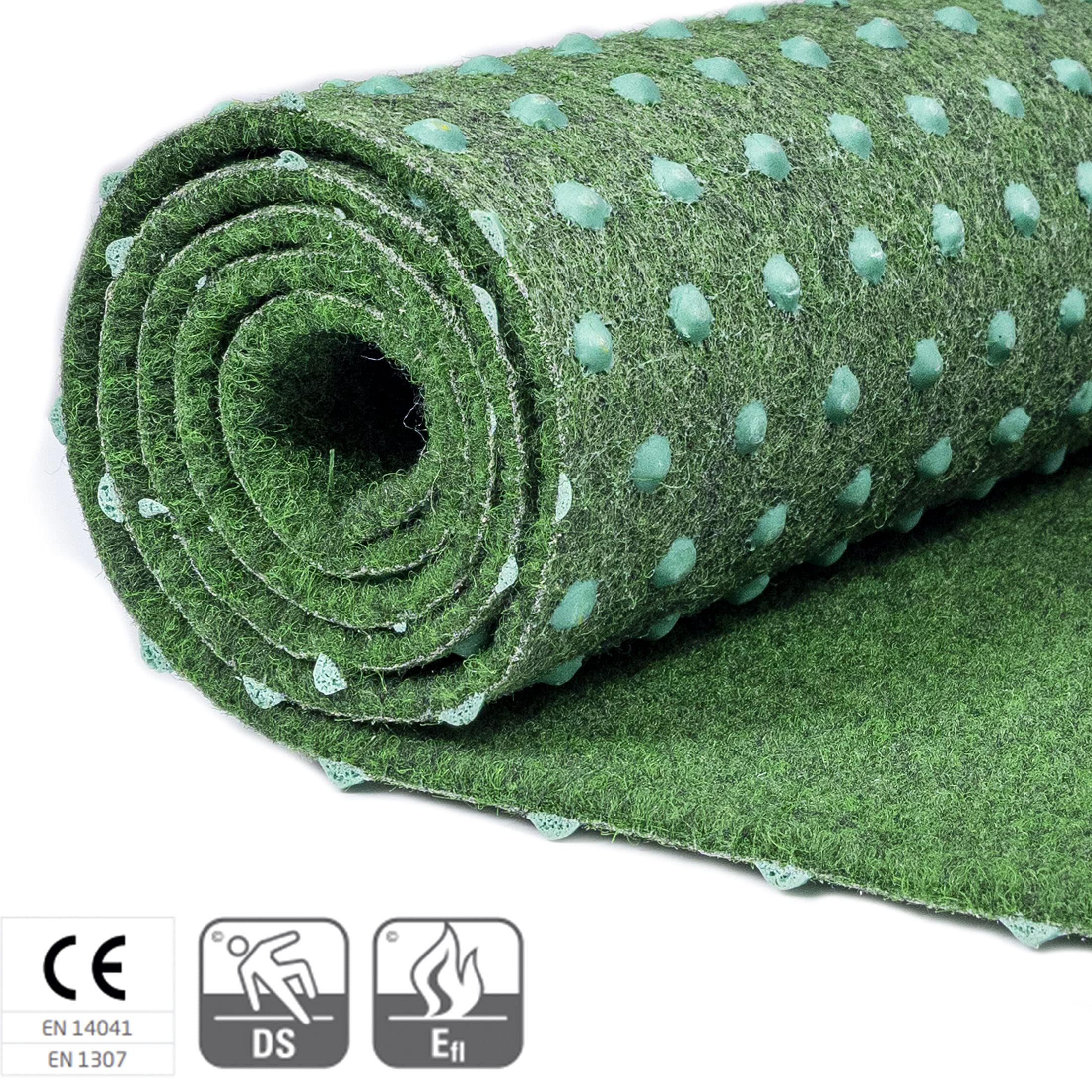 Le tapis de gazon synthétique Carpeto Rugs offre une solution esthétique et pratique pour végétaliser vos espaces extérieurs.