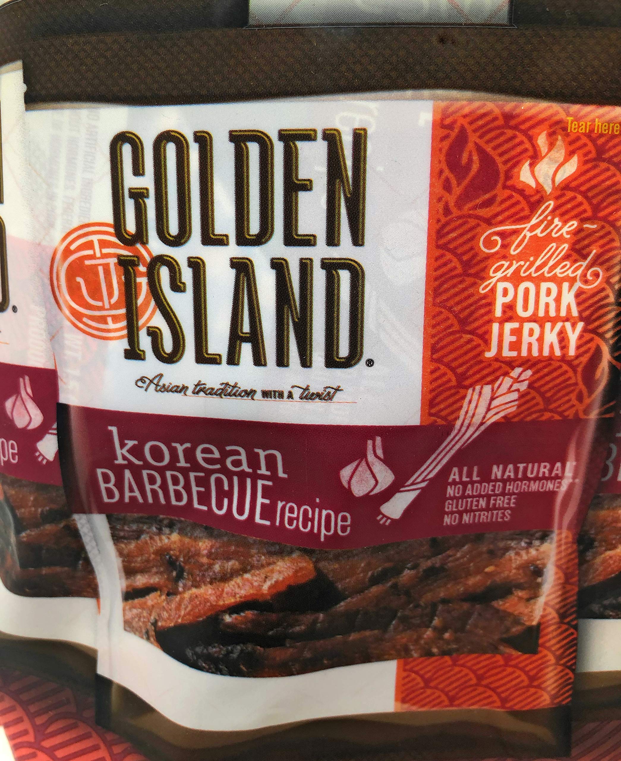 Golden Island Korean Barbecue Recipe Gluten Free Pork Jerky Bulk Pack