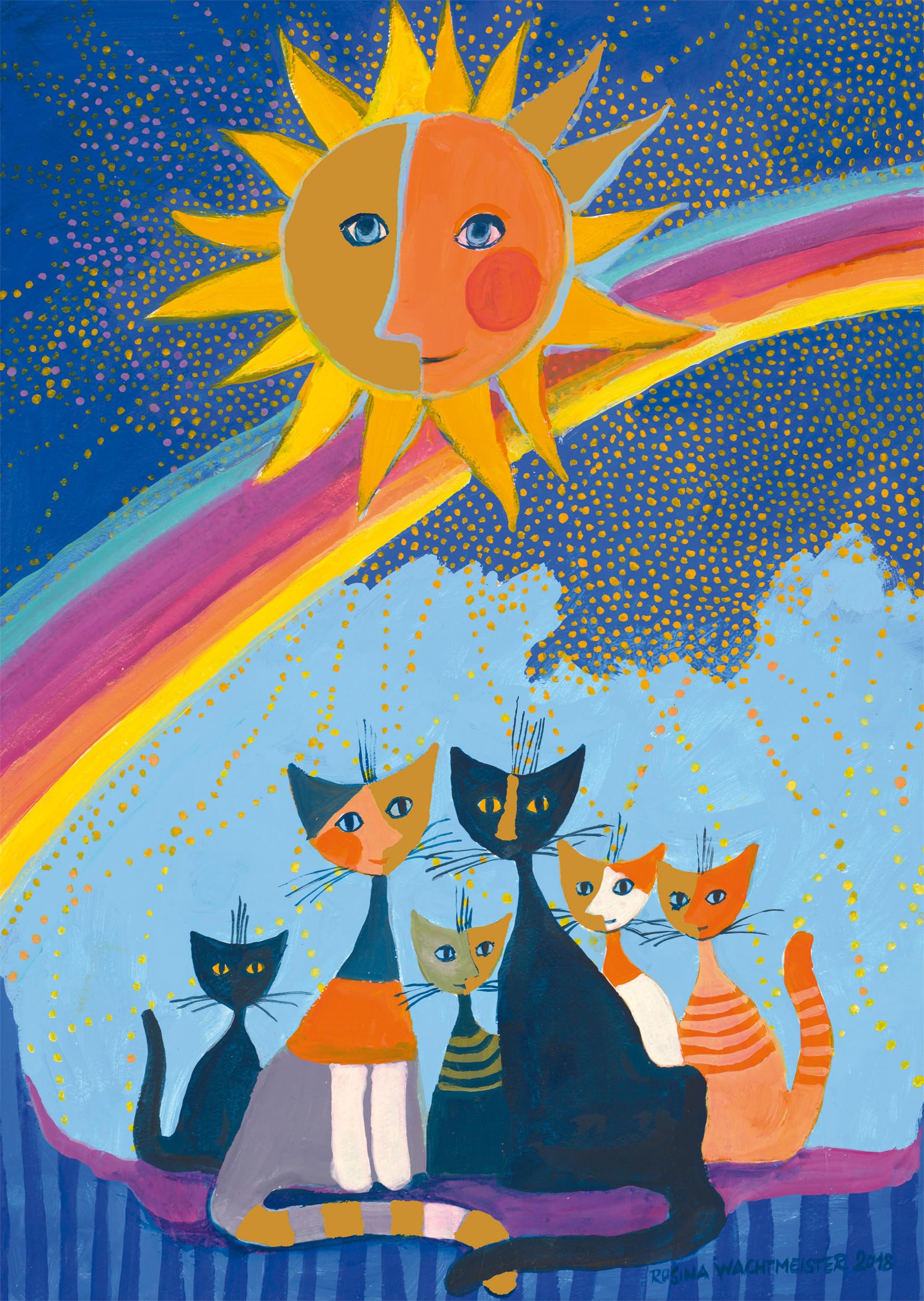 Schmidt | Rosina Wachtmeister: In Golden Rain | 1,000 Piece Jigsaw Puzzle | Age 14+