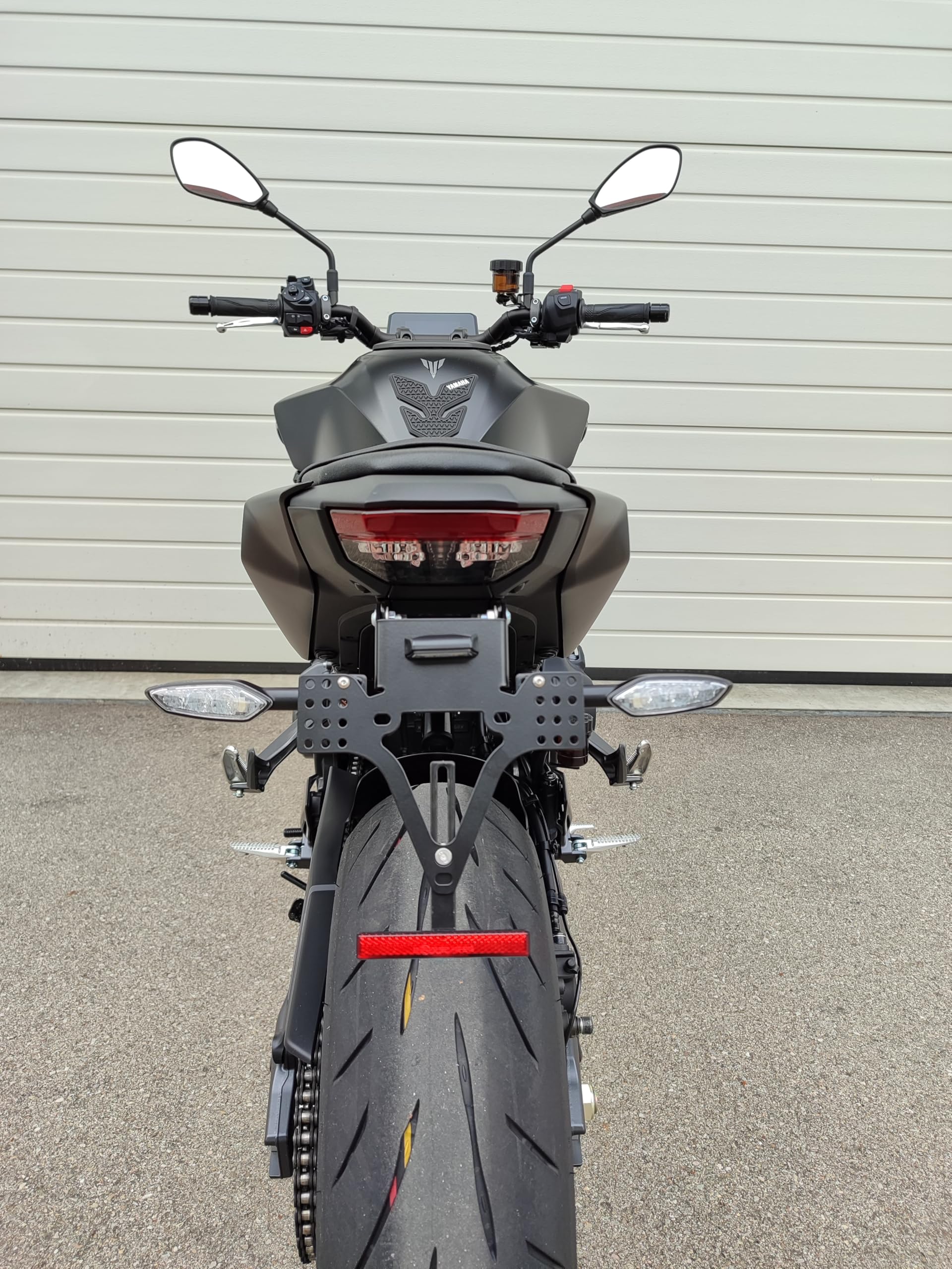 Grofatec Kennzeichenhalter Für Yamaha MT-09 2024 - REVO Tail Tidy Made In Germany