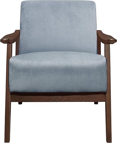 Miniatura 79 de Lexicon Savry - Silla decorativa con brazo de madera de tela de 29 pulgadas de ancho, color naranja Naranja,Marrón claro,Gris