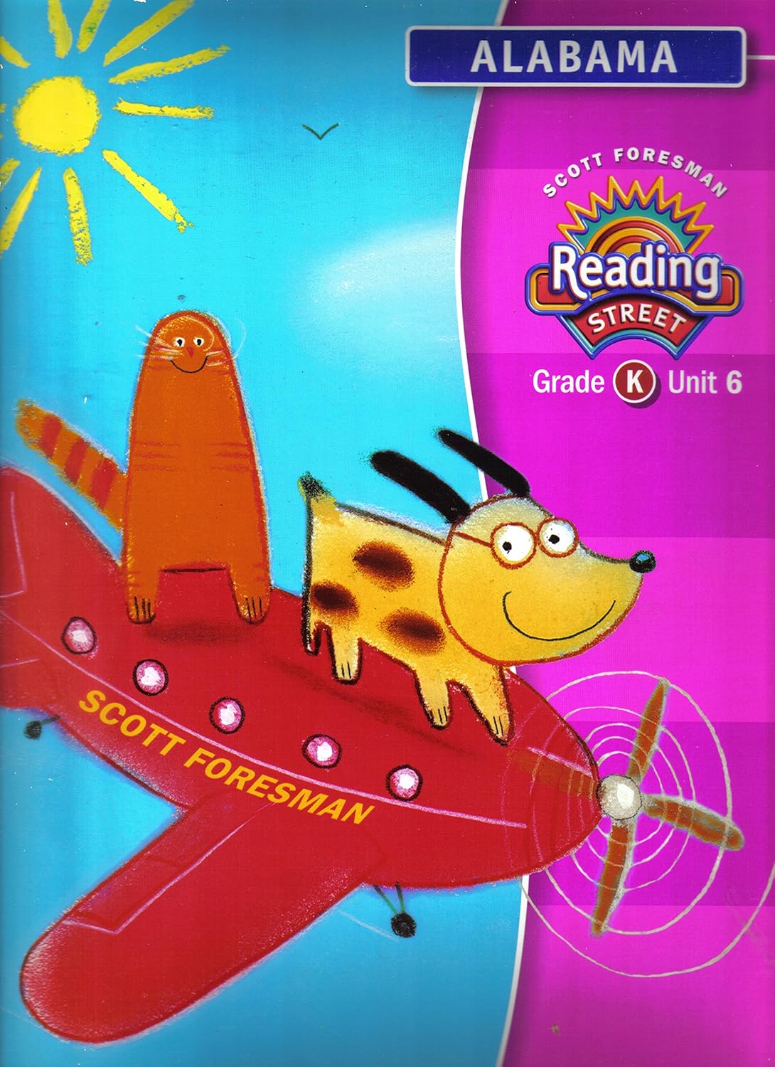 Scott Foresman Reading Street Grade K Unit 6 Building Our Homes spiral