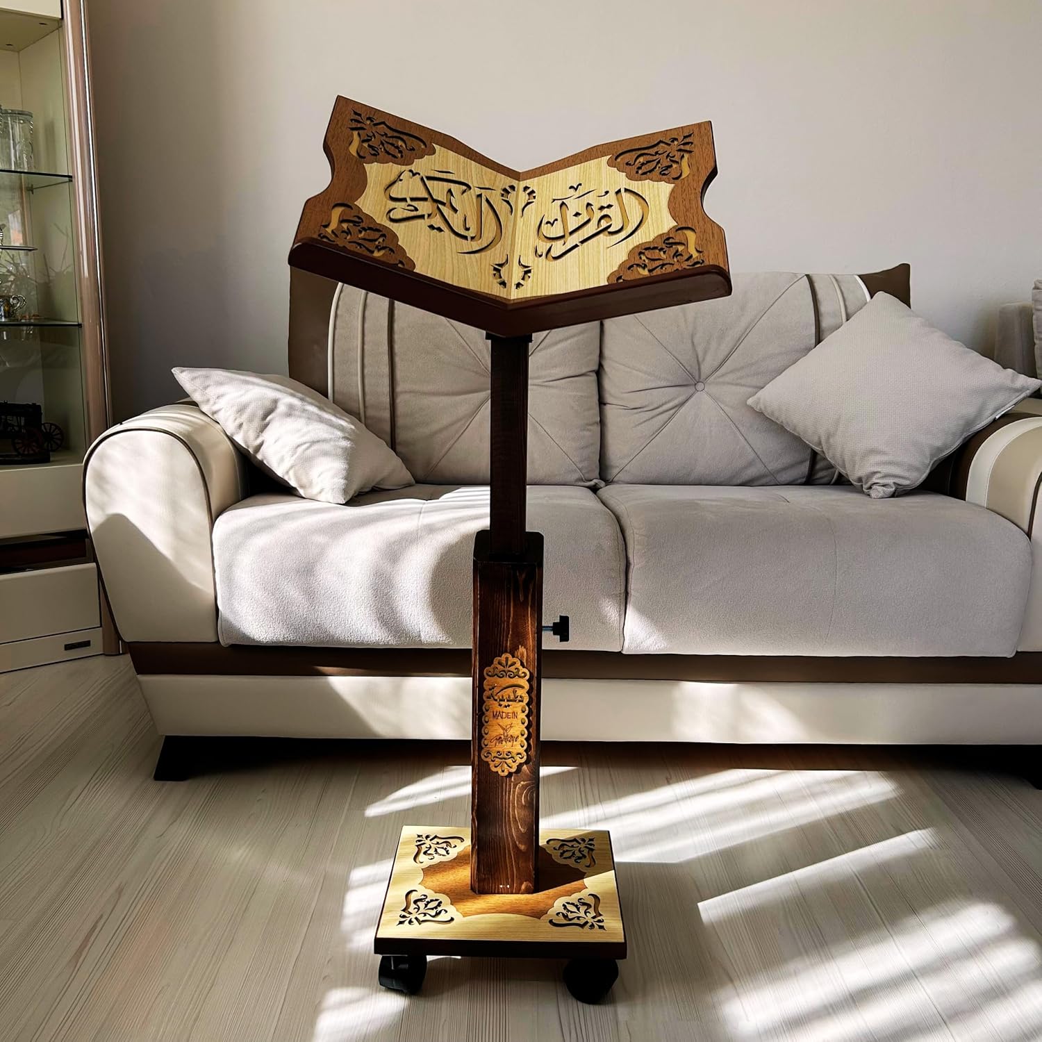 Lux – Soporte para libros de madera ajustable | Corán, soporte para libros islámicos del Corán | Soporte portátil para libros islámicos | Escritorio Lux – Soporte para libros de madera ajustable | Corán, soporte para libros islámicos del Corán | Soporte portátil para libros islámicos | Escritorio