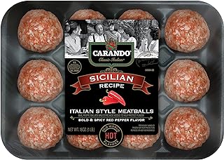 Carando, Sicilian Fresh Italian Style Meatballs, 16 oz