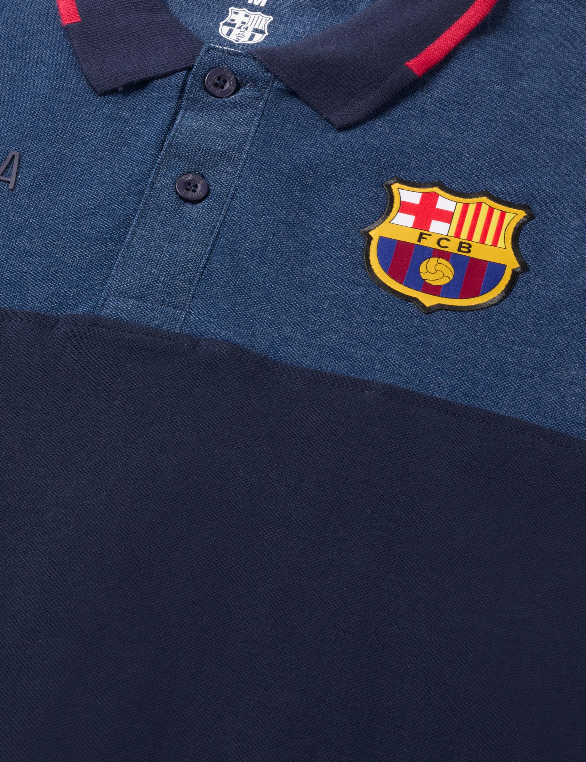 FC Barcelona Oficial Cat-New Junior Barça Camisa de Polo Unisex niños (Pack de 1)