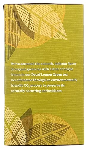 Miniatura 3 de Allegro Tea - Bolsas de té verde limón descafeinado orgánicas 20 unidades