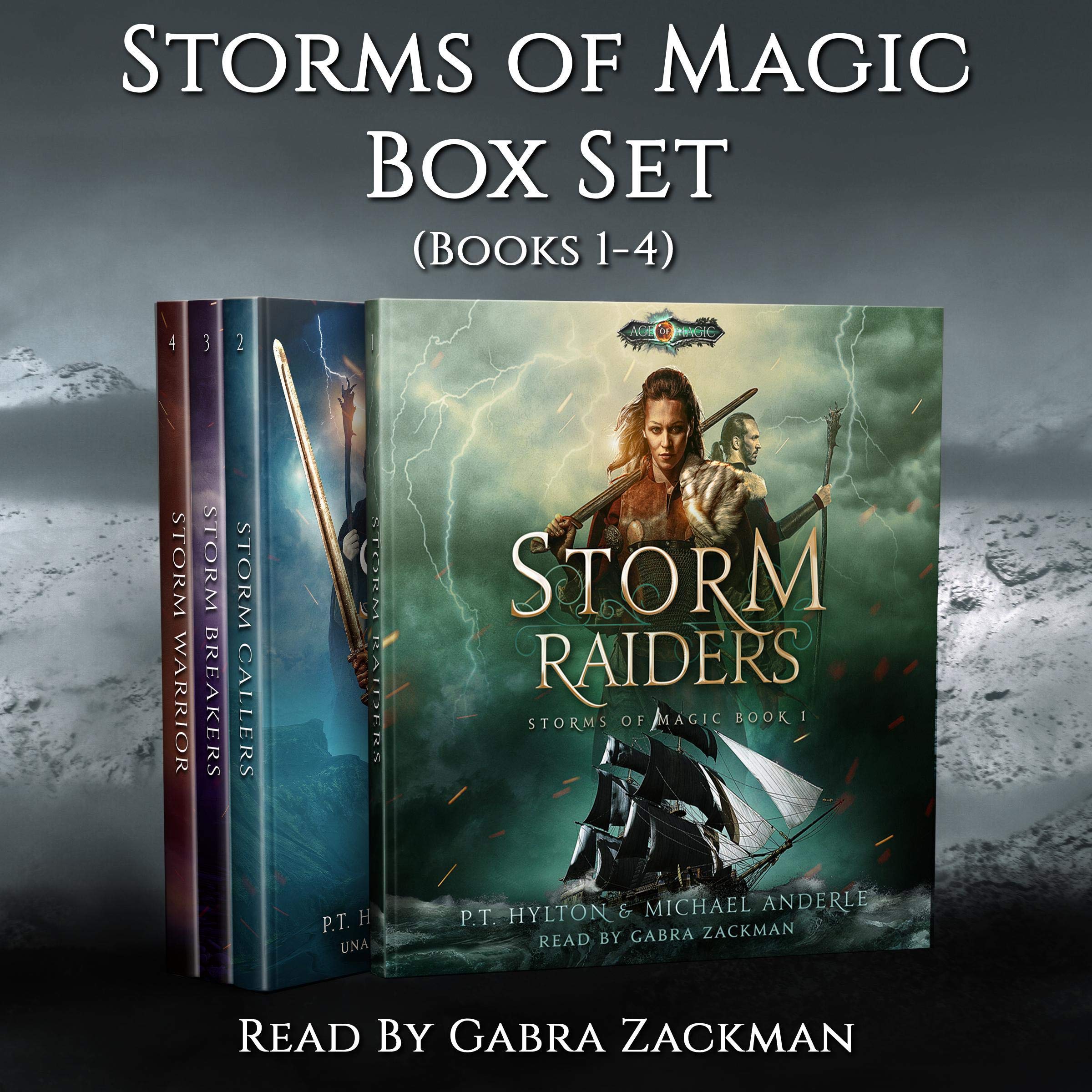 Cover art for Storms of Magic Boxed Set: Storm Raiders, Storm Callers, Storm Breakers, Storm Warrior