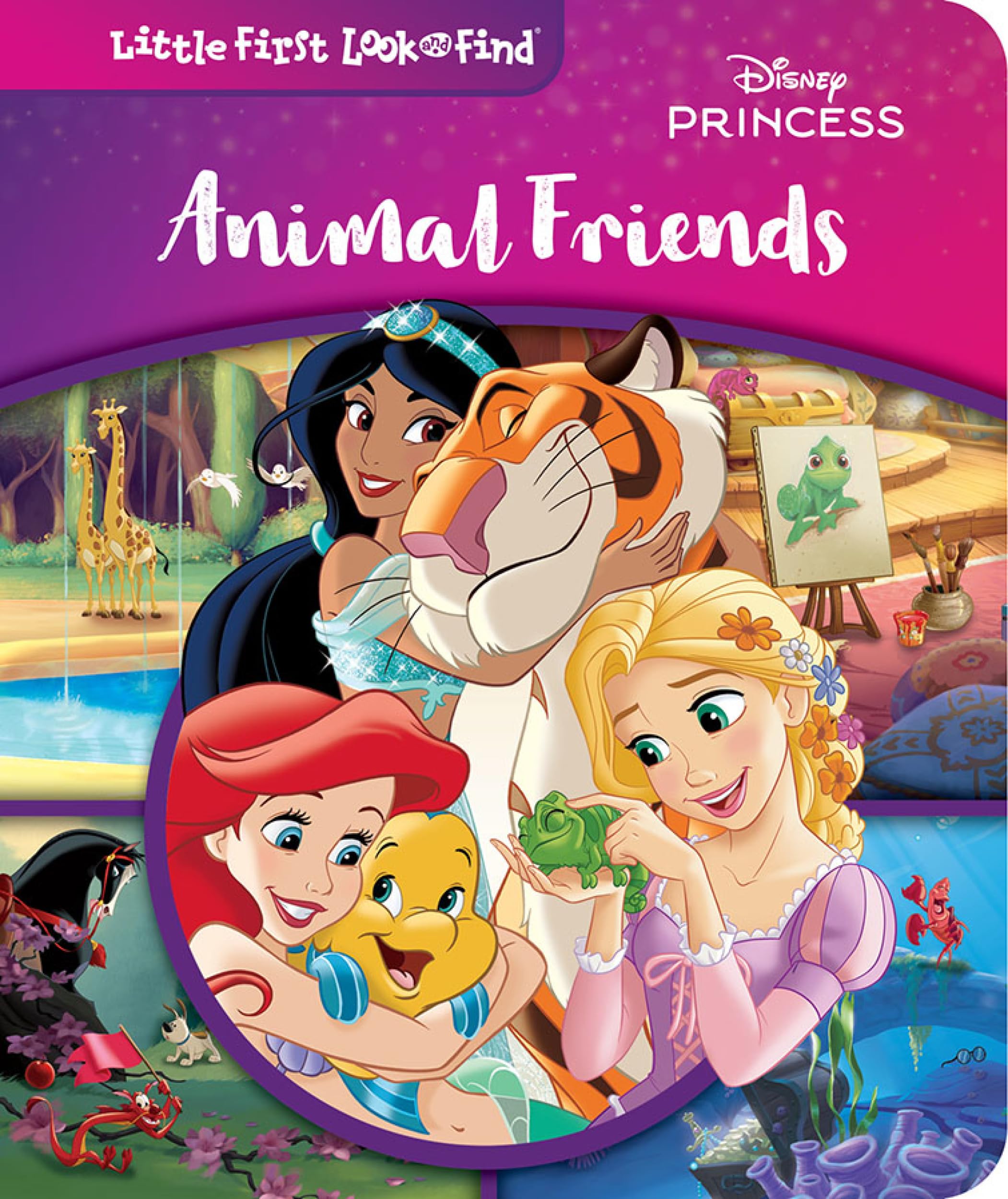 Disney Princess Animal Friends Little First Look and Find by Pi Kids