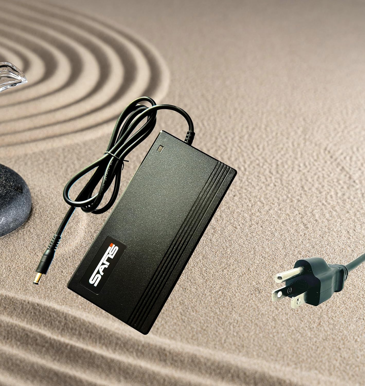 Syvrac 48-54.6V 2A Electrical Bike Charger for 48V Lithium Battery Enter Voltage AC120V(DC2.1MM Jack Connector)