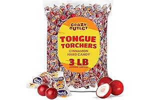 CrazyOutlet Tongue Torchers Cinnamon Hard Candy