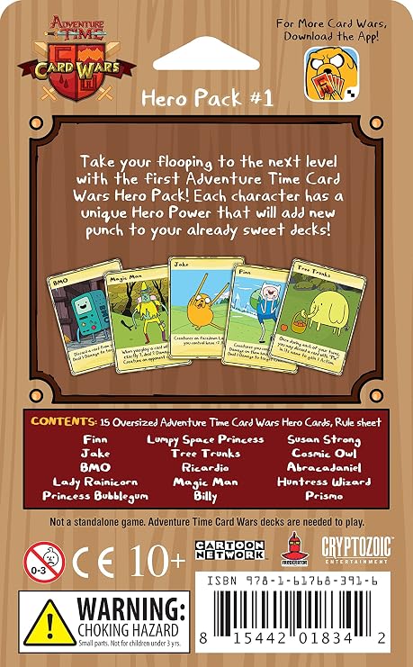 Adventure Time Card Wars Hero Pack #1