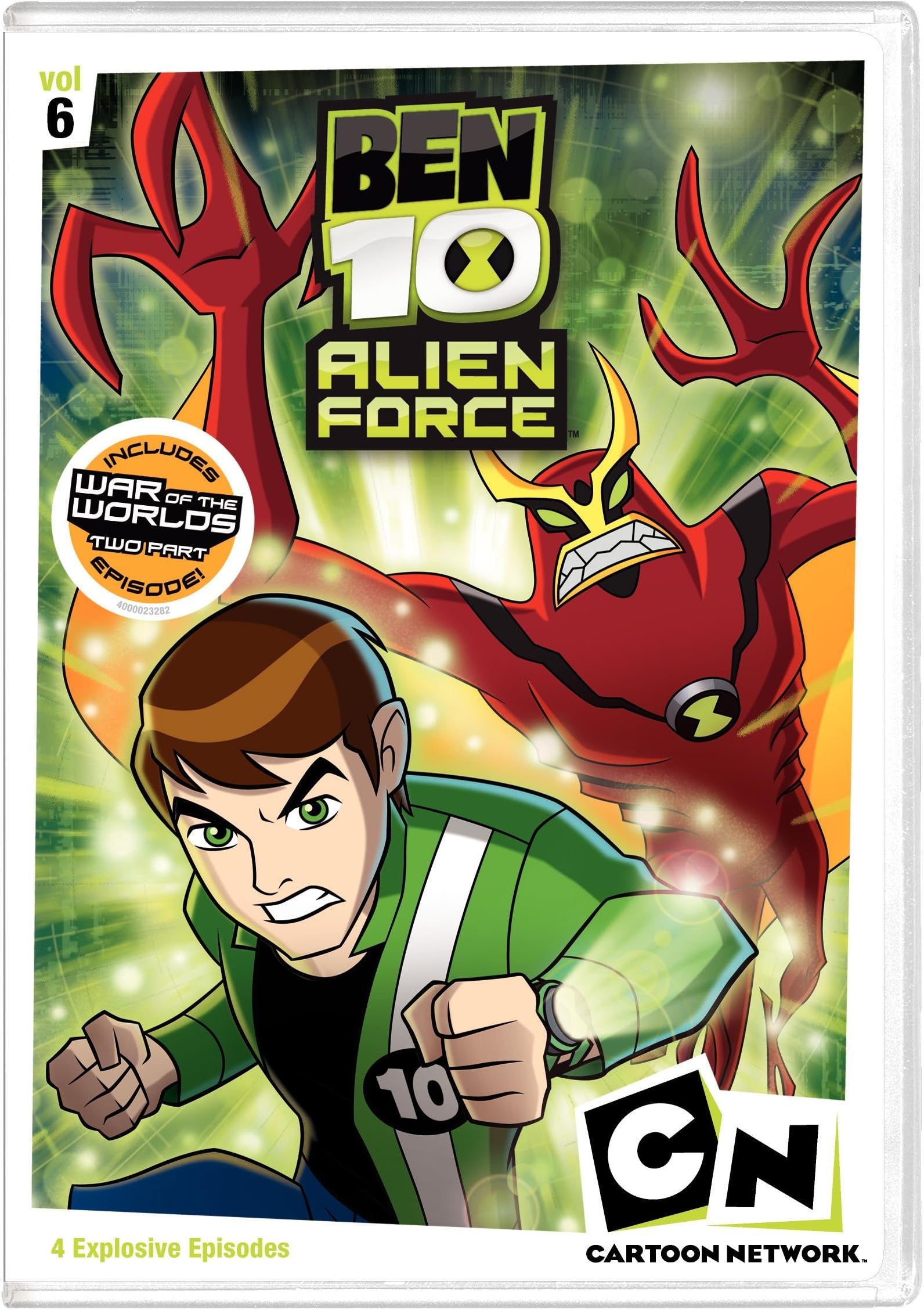 Cartoon Network: Classic Ben 10 Alien Force: Volume Six (DVD)