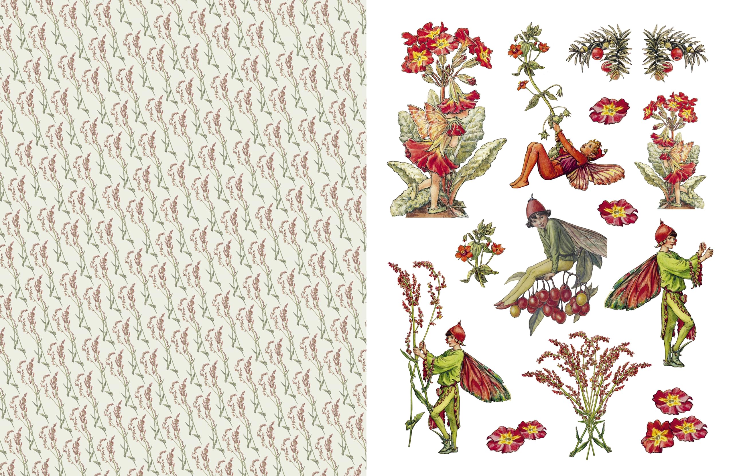 Cut Out and Collage Flower Fairies: Cut Out and Keep Flower Fairies for Arts and Craft